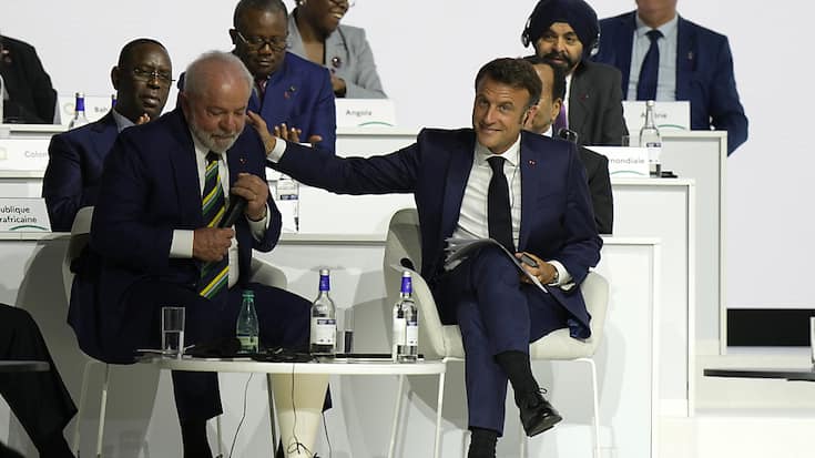 Emmanuel Macron a appelé à "commencer le travail dès maintenant" pour rendre le système financier mondial aussi "plus adapté au monde d'aujourd'hui".
