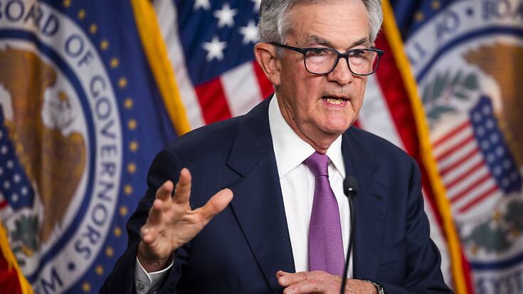 Le président de la Réserve fédérale, Jerome Powell, a laissé la porte ouverte à deux hausses supplémentaires consécutives des taux de la part de la banque centrale américaine dans les prochains mois. (archives)