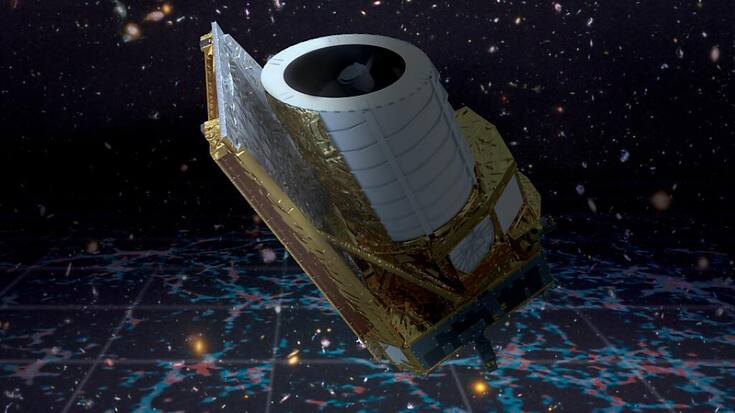 Le télescope spatial Euclid a été emporté par une fusée Falcon 9 de la société SpaceX (archives).