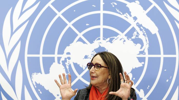La secrétaire générale de la Conférence des Nations Unies sur le commerce et le développement (CNUCED) Rebeca Grynspan considère un possible déplacement à Moscou dans les prochains jours pour parler de l'accord sur les céréales ukrainiennes (archives).