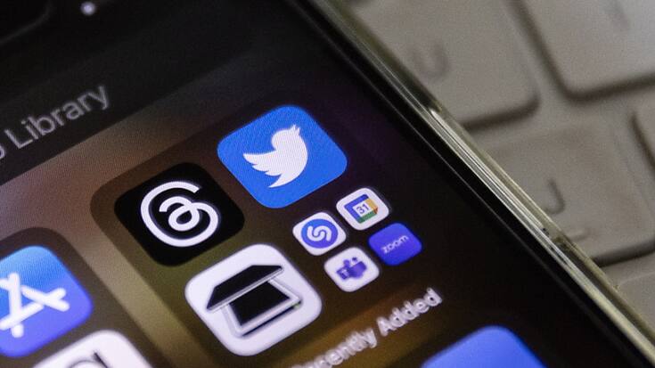 Lancée il y a moins d'une semaine par Meta, Threads a pour vocation de concurrencer Twitter, régulièrement sous le feu de la cririque depuis son rachat l'année dernière par le milliardaire Elon Musk. (archives)