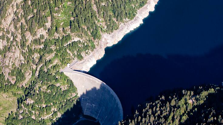 Le barrage du Sambuco dans le Val Lavizzara, au nord du Tessin, passera 130 mètres de hauteur à 145 mètres (archives).