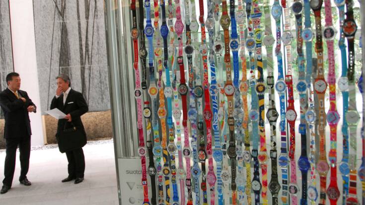 Swatch a déposé une plainte en Malaisie, alors que le pays a ordonné la saisie de montres arborant les couleurs arc-en-ciel de la communauté LGBTQ (archives).
