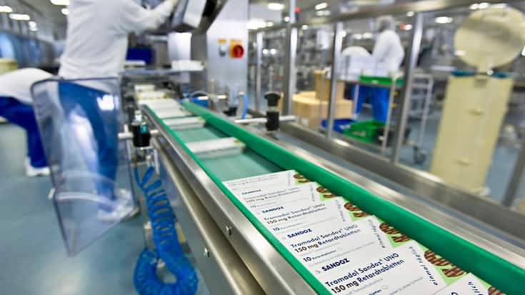 Sur les deux premiers partiels cumulés, Novartis enregistre une croissance de 5% à 26,58 milliards. Le bénéfice net de base a progressé deux fois plus vite à 7,43 milliards. (KEYSTONE/Martin Ruetschi)