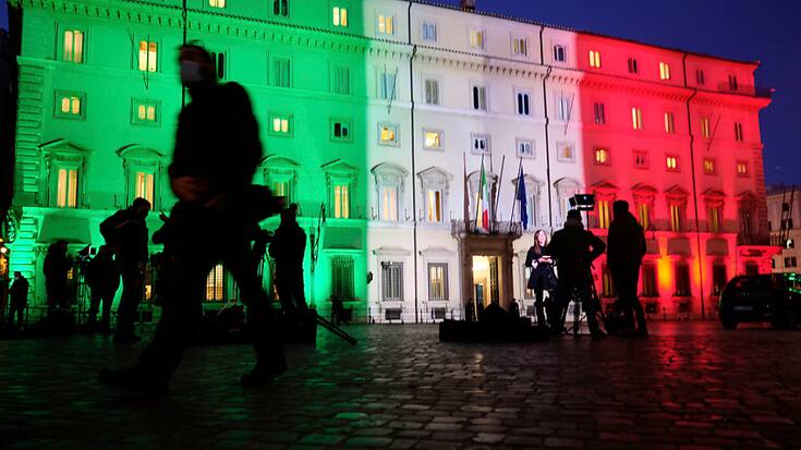 Le gouvernement de Giorgia Meloni table sur une hausse du PIB de 1% pour l'ensemble de l'année, alors que le Fonds monétaire international vient de relever de 0,4 point, à 1,1%, sa prévision de croissance pour l'Italie.(Mauro Scrobogna/LaPresse via AP)