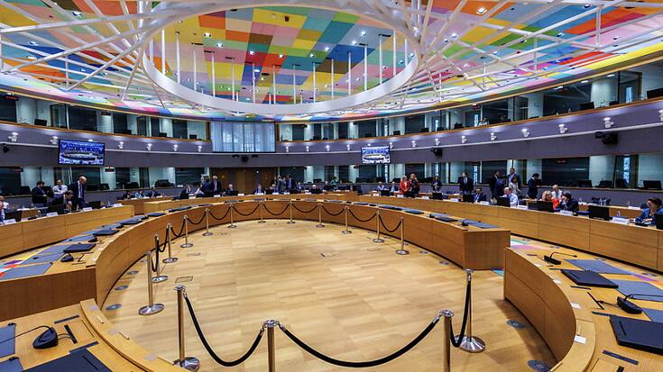 La performance de la zone euro reste pénalisée par la conjoncture morose en Allemagne, première économie européenne. (EPA/OLIVIER MATTHYS)