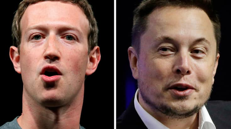 L'éventuel "combat" entre les patrons de X (ex-Twitter) et Meta, Elon Musk et Mark Zuckerberg, pourrait se dérouler en Italie. (archives)