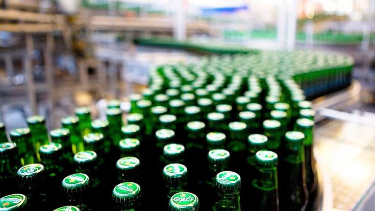 De janvier à juin, les ventes de bière de Carlsberg ont crû de 0,8% (archives).