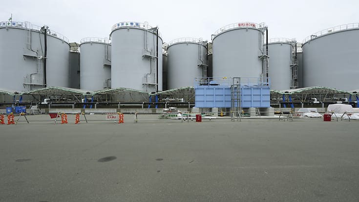Plus de 1,3 million de tonnes d'eau contaminée sont stockées à la centrale de Fukushima Daiichi (archives).