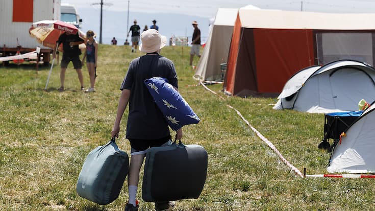 Le nombre des nuitées dans les campings a continué à augmenter au 2e trimestre. (Archives)