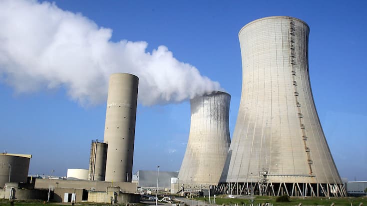 Les 20 tonnes de gaz radioactif vendues aux enchères par l'office des faillites du canton de Soleure sont stockées sur le site de la centrale nucléaire française de Tricastin, près d'Avignon (archives).