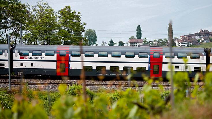 Les trains ne peuvent plus circuler entre Palézieux et Moudon (image d'illustration).