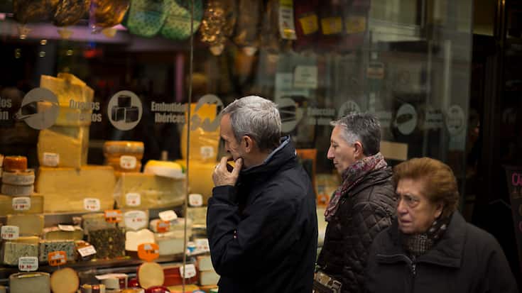 Même en hausse, l'inflation en Espagne reste inférieure à celle de la zone euro (archives).