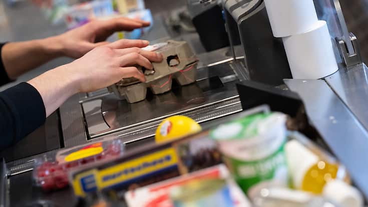 En Allemagne, l'inflation alimentaire a continué de reculer en août pour le cinquième mois de suite, mais reste élevée à 9,0% sur un an. (archives)
