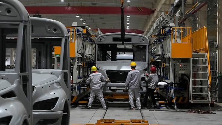 Le secteur manufacturier chinois a enregistré une augmentation de l'activité et de la production, sur fond d'une demande plus importante (archives).