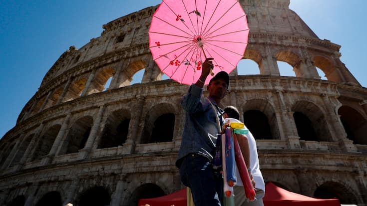 La performance de l'économie italienne s'avère ainsi nettement en dessous de la croissance de 0,3% affichée en moyenne par la zone euro entre avril et juin. (Archives)