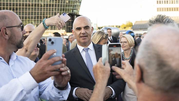 Le président de la Confédération Alain Berset a souligné l'importance de l'infrastructure pour la Suisse dans le passé, aujourd'hui et à l'avenir.