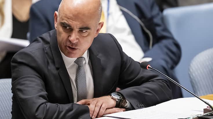 Le président de la Confédération Alain Berset demande une relance de l'initiative sur les céréales ukrainiennes (archives).