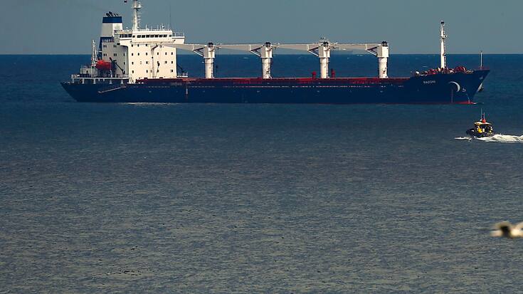 Un premier navire chargé de 3000 tonnes de blé avait quitté sans encombre mardi le port de Tchornomorsk et était arrivé à Istanbul jeudi (archives).