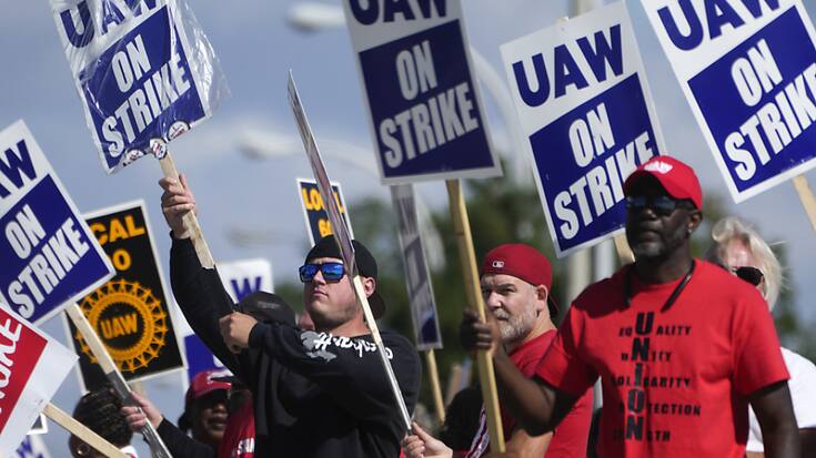 Les syndicalistes canadiens ont approuvé dimanche un accord avec Ford, alors qu'aux Etats-Unis, la grève est devenue un enjeu des présidentielles (archives).
