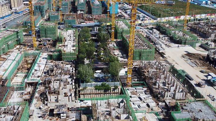 L'énorme dette du groupe Evergrande a contribué à l'aggravation de la crise du marché immobilier en Chine, faisant craindre un temps une contagion mondiale. (archives)