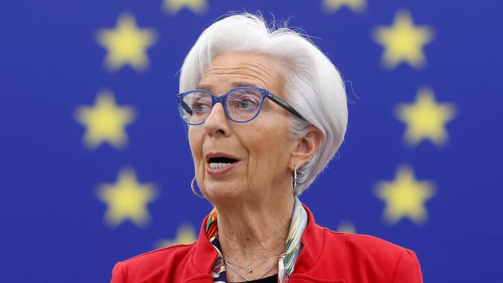 "Notre devoir est de ramener l'inflation à son objectif en temps opportun", a martelé la patronne de la BCE, Christine Lagarde (archives).