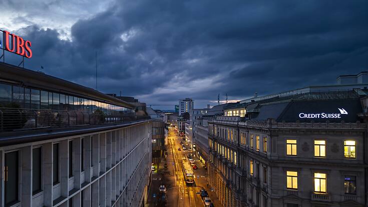 Credit Suisse,rachetée par UBS, a enregistré un bénéfice grâce à l'annulation des emprunts AT1 par la Finma. (Archives)