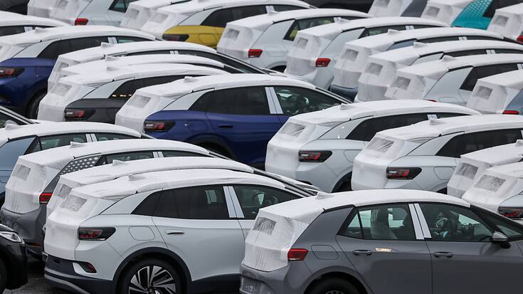 En septembre, le marché allemand a été uniquement tiré par les commandes de véhicules commerciaux, qui ont augmenté de 5,7% sur un an (archives).