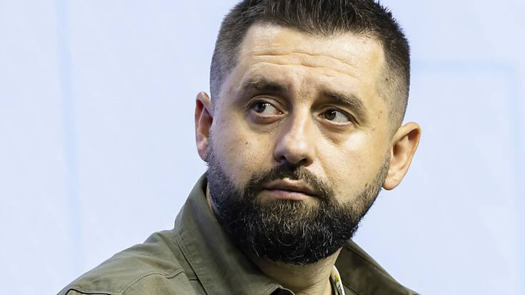 Un proche du président ukrainien Volodymyr Zelensky, David Arakhamia, critique la Suisse pour sa position stricte en matière d'exportation d'armes. Ici, lors de la conférence sur la reconstruction de l'Ukraine qui s'est tenue à Lugano (TI) en juillet 2022 (Photo d'archives).