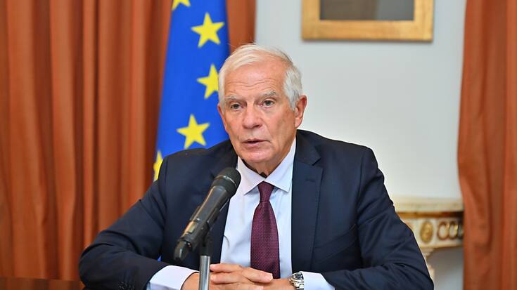 "Je viens d'atterrir en Chine pour coprésider le dialogue stratégique UE-Chine avec mon homologue, le ministre Wang Yi", a indiqué Josep Borrell sur X (Ex-Twitter) (archives).