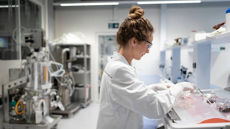 Le démarrage des activités est prévu pour 2027 et Lonza. prévoit de créer 115 nouvelles places de travail sur le site argovien de Stein (archives).