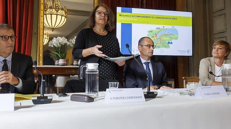 L'audit présenté lundi s'est penché sur 145 mesures d'accompagnement infrastructurelles du Léman Express.