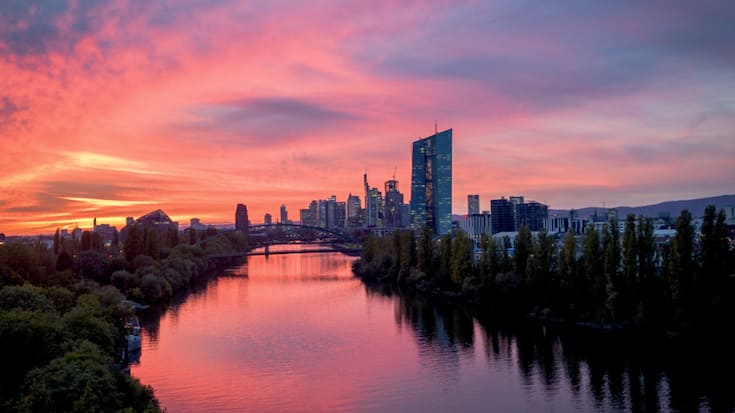 Les investisseurs allemands s'attendent à la poursuite de la baisse de l'inflation, et à des taux d'interêts stables dans la zone euro, selon l'institut de statistique économique ZEW (archives).