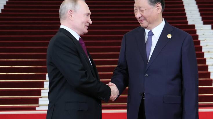 Le président russe est en visite en Chine, son premier déplacement dans une grande puissance mondiale depuis l'invasion de l'Ukraine en février 2022.