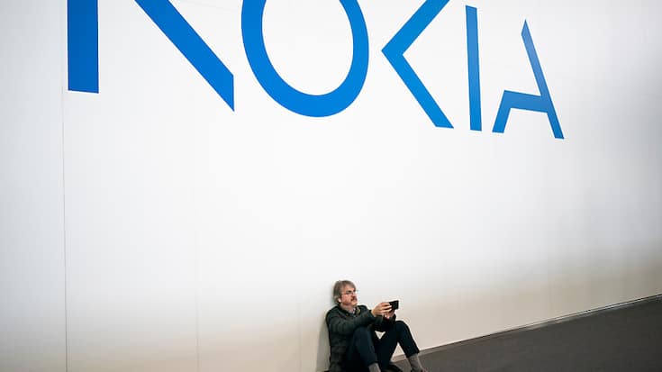 Entre juillet et fin septembre, Nokia a essuyé une baisse de 69% de ses bénéfices à 133 millions d'euros (124,8 millions de francs) (archives).