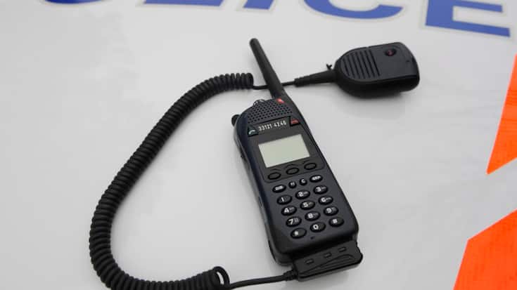 Le système de radiocommunication numérique Polycom tel qu'il se présentait à la Police cantonale vaudoise en 2008 (archives).