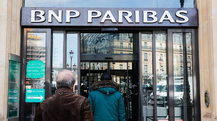 Jusqu'à présent, le bénéfice a été bien aidé par une plus-value de la cession de la filiale américaine Bank of the West passée en début d'année (archives).