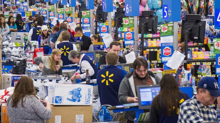La consommation des ménages américains, moteur de l'économie, est restée robuste (archives).
