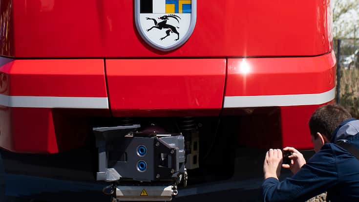 Le tronçon ferroviaire entre Poschiavo (GR) und Alp Grüm est bloqué en raison d'une chute de pierres (photo d'illustration).