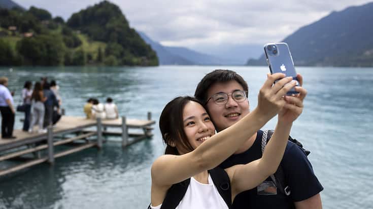 Depuis le début de l'année, les nuitées hôtelières en Suisse ont profité du retour en force des touristes asiatiques et américains. (archives)