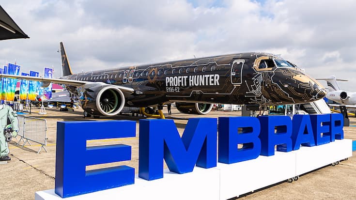 Embraer a annoncé lundi être sorti du rouge au troisième trimestre avec un bénéfice net part du groupe de 61 millions de dollars (55 millions de francs). (archives)