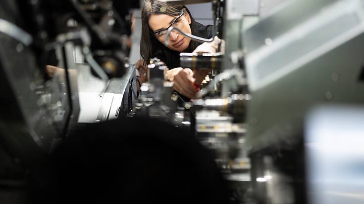 L'industrie suisse souffre du ralentissement conjoncturel observé en Europe et dans les autres marchés importants . (Archives)