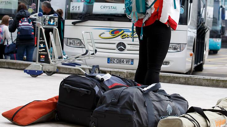 La Compagnie des Alpes propose déjà depuis Londres des séjours de ski "porte à porte" comprenant le transport en train, le transfert dans la station, l'hébergement, les forfaits et le matériel de ski. (archives)