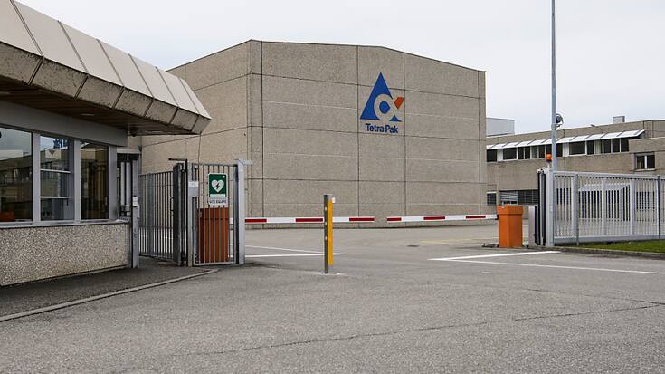 Le site de La Maillarde à Romont (FR) réhabilité, qui doit accueillir Rolex dès 2025, fut jadis exploité le géant suédois de l'emballage Tetra Pak (archives).