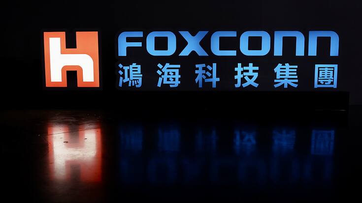 Le bénéfice net  de Foxconn  pour la période juillet-septembre a grimpé à 43,1 milliards de dollars taïwanais (1,3 milliard de francs), contre 38,8 milliards de dollars taïwanais pour la même période de l'année dernière (archives).