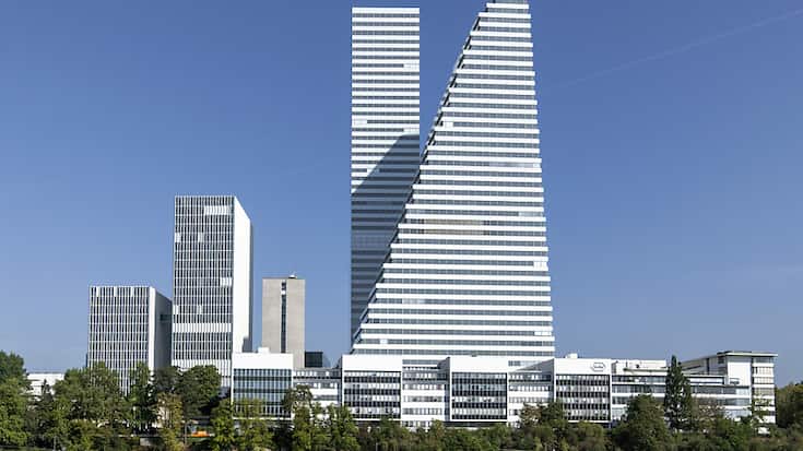 Roche insiste sur ce "nouvel engagement clair en faveur du site de recherche et de production de Bâle et de la Suisse" (archives).