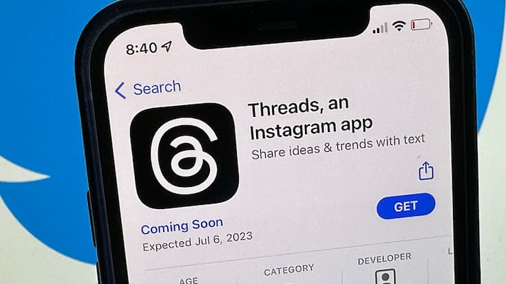 Le réseau social Threads a été lancé par Mark Zuckenberg (archives).