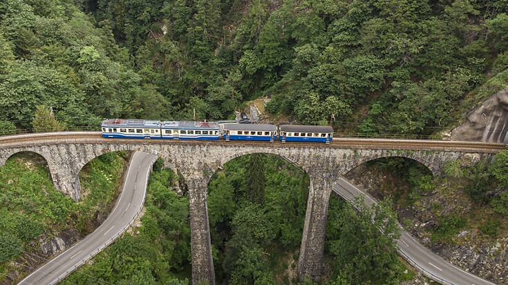 La ligne des Centovalli fête ses 100 ans ce samedi.