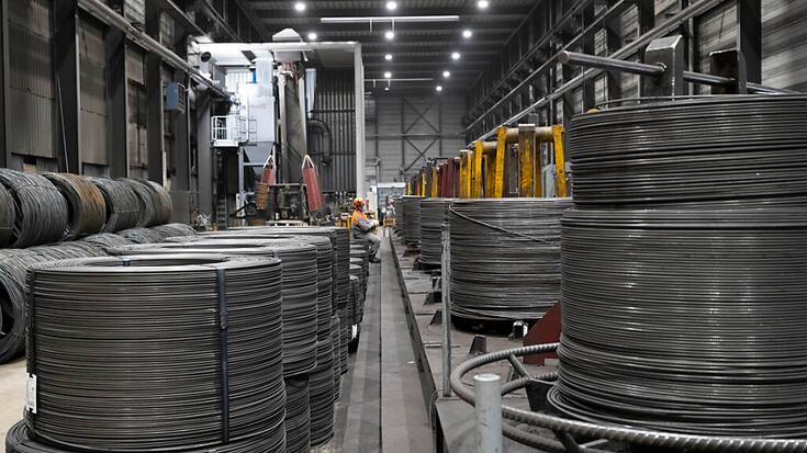 Dans l'ensemble, cet indicateur "livre un tableau sombre pour le secteur manufacturier et ne laisse guère d'espoir d'une rapide amélioration de la situation". (KEYSTONE/Christian Beutler)