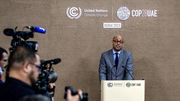 "Nous avons un texte de départ sur la table, mais c'est un empilement de voeux pleins de postures", a dénoncé mercredi le chef Climat de l'ONU Stimon Stiell d'un ton sévère.